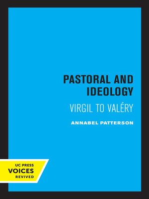 cover image of Pastoral and Ideology